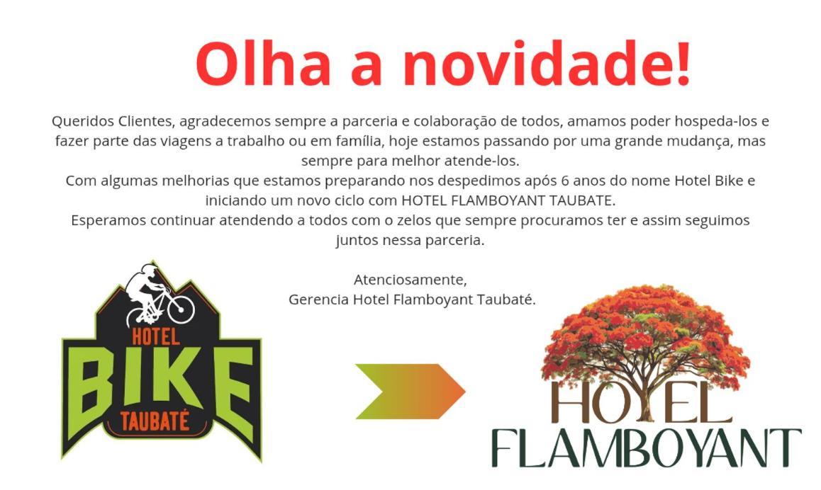 Hotel Flamboyant Taubaté Kültér fotó